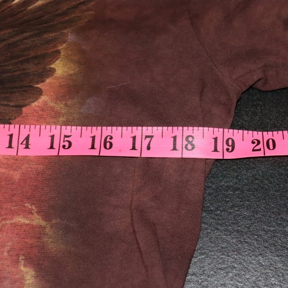 The Mountain Eagles AOP Shirt Medium Tie-Dye USA Made. Canada. 2011. Vintage - Picture 8 of 9